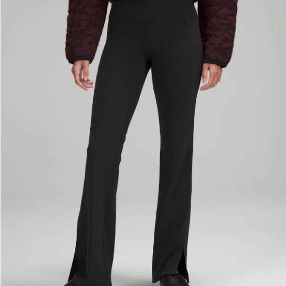 Lululemon flare pants black size 6 31 inch inseam